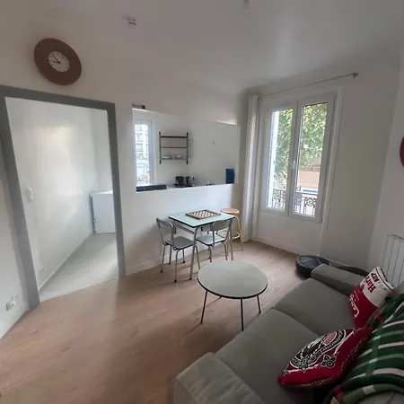 Proche Paris Meuble Retro Chic Metro 5 Mn Apartmán *